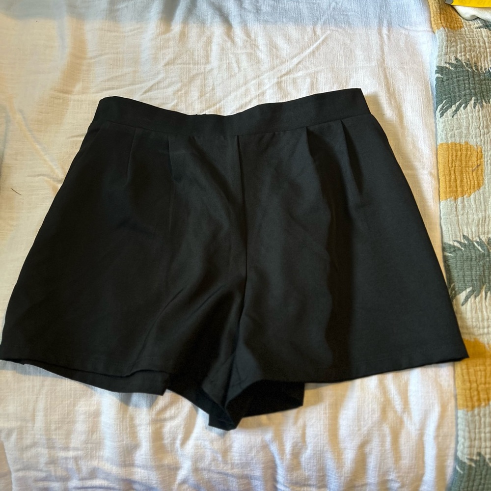 Umgee Black High Waist Women's Shorts